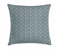 Modern Ovals and Triangles Pillow Cover