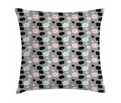Abstract Peony Blossoms Art Pillow Cover