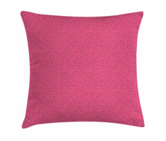 Romantic Tiny Spread Hearts Pillow Cover