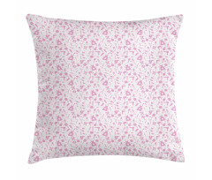 Beauty Accessories Pattern Pillow Cover
