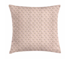 Botanical Spots Pattern Pillow Cover