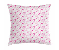Pastel Geometric Ovals Pillow Cover