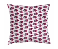 Detailed Roses Art Pillow Cover