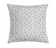Corsage Blossoms Romance Pillow Cover