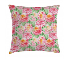 Soft Blossoming Pillow Cover
