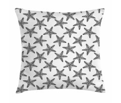 Zentangle Aquatic Creature Pillow Cover