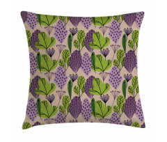 Abstract Leaves Garden Pillow Cover