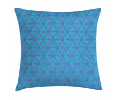 Medallion Grid Pattern Pillow Cover