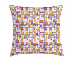 Rectangles and Rounds Pillow Cover