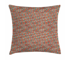 Contemporary Shapes Bars Pillow Cover