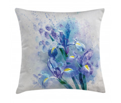 Iris Fresh Colors Pillow Cover