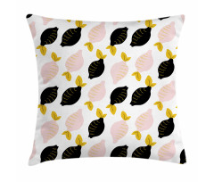 Abstract Colored Citrus Fruit Pillow Cover