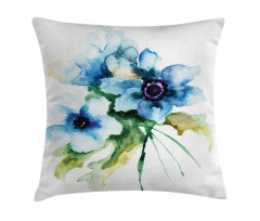 Nature Painting Pillow Cover