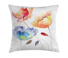 Nature Flowers Pillow Cover