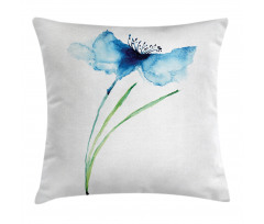 Cornflower Botany Pillow Cover