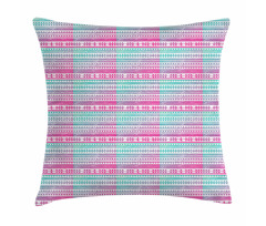 Ombre Grunge Triangle Pillow Cover