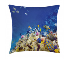 Caribbean Seascape Pillow Cover