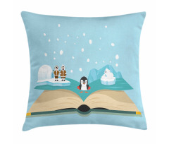 Iglo Eskimo Polar Bear Pillow Cover