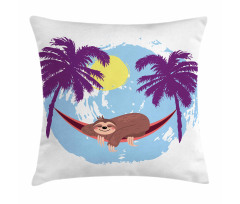 Hammock and Chill Art Pillow Cover