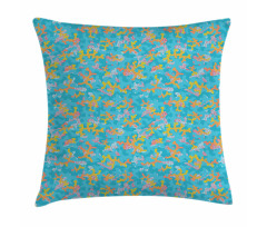 Camouflage Natural Shapes Pillow Cover