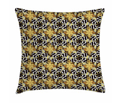 Eclectic Style Motifs Art Pillow Cover