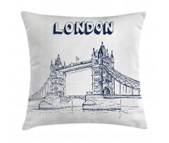 Europe Big Ben Landmark Pillow Cover