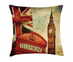 Big Ben England London Pillow Cover