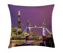 Tower Bridge in London Pillow Cover