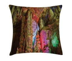 Geologic Cistern Rain Pillow Cover