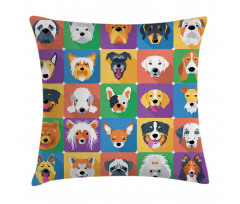Terrier Labrador Breed Pets Pillow Cover