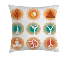 Mental Spirits Pattern Pillow Cover