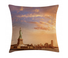 Freedom on NYC Pillow Cover
