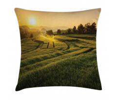 Barley Woods Sunset Pillow Cover