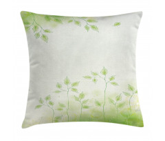 Fresh Leaves Botanic Eco Pillow Cover