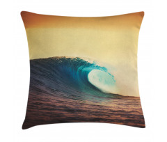 Sunset in Warm Colors Pillow Cover
