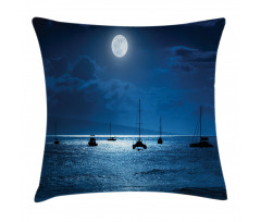 Dramatic Nighttime Sky Pillow Cover