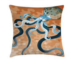 Oceanic Animal Cartoon Pillow Cover