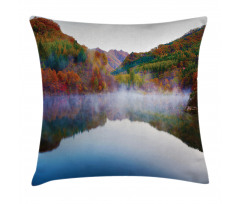 Lake Mountain Scenery Pillow Cover