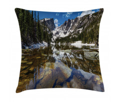 Mountain Lake Park West Pillow Cover