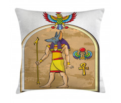 Anubis Ancient Myth Pillow Cover