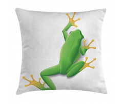 Tropic Frog in Nature Pillow Cover