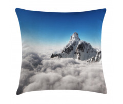 Mountain Sunny Sky Pillow Cover