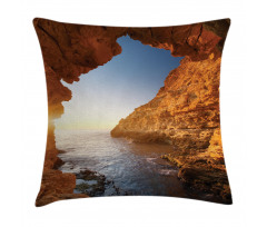 Sunset Pacific Paradise Pillow Cover
