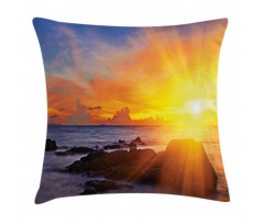 Colorful Sunset Sky Pillow Cover