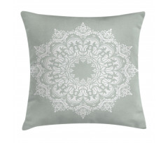 Damask Floral Motifs Pillow Cover