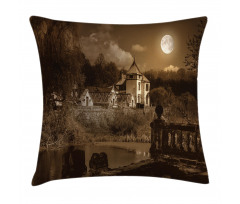Medieval House Pillow Cover