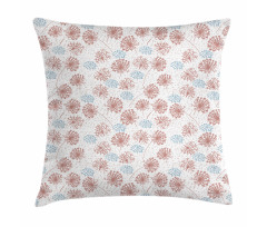 Rustic Floral Botanical Art Pillow Cover