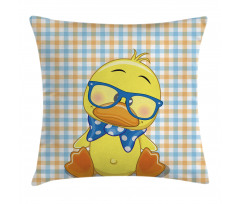 Hipster Boho Cool Duck Pillow Cover