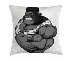 Animal Athlete Gorilla Pillow Cover