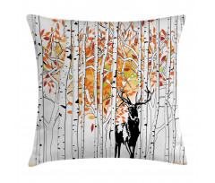 Trees Foliage Wilderness Pillow Cover